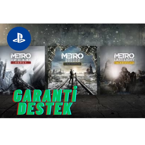  METRO SAGA BUNDLE PS5 - SÜRESİZ GARANTİ